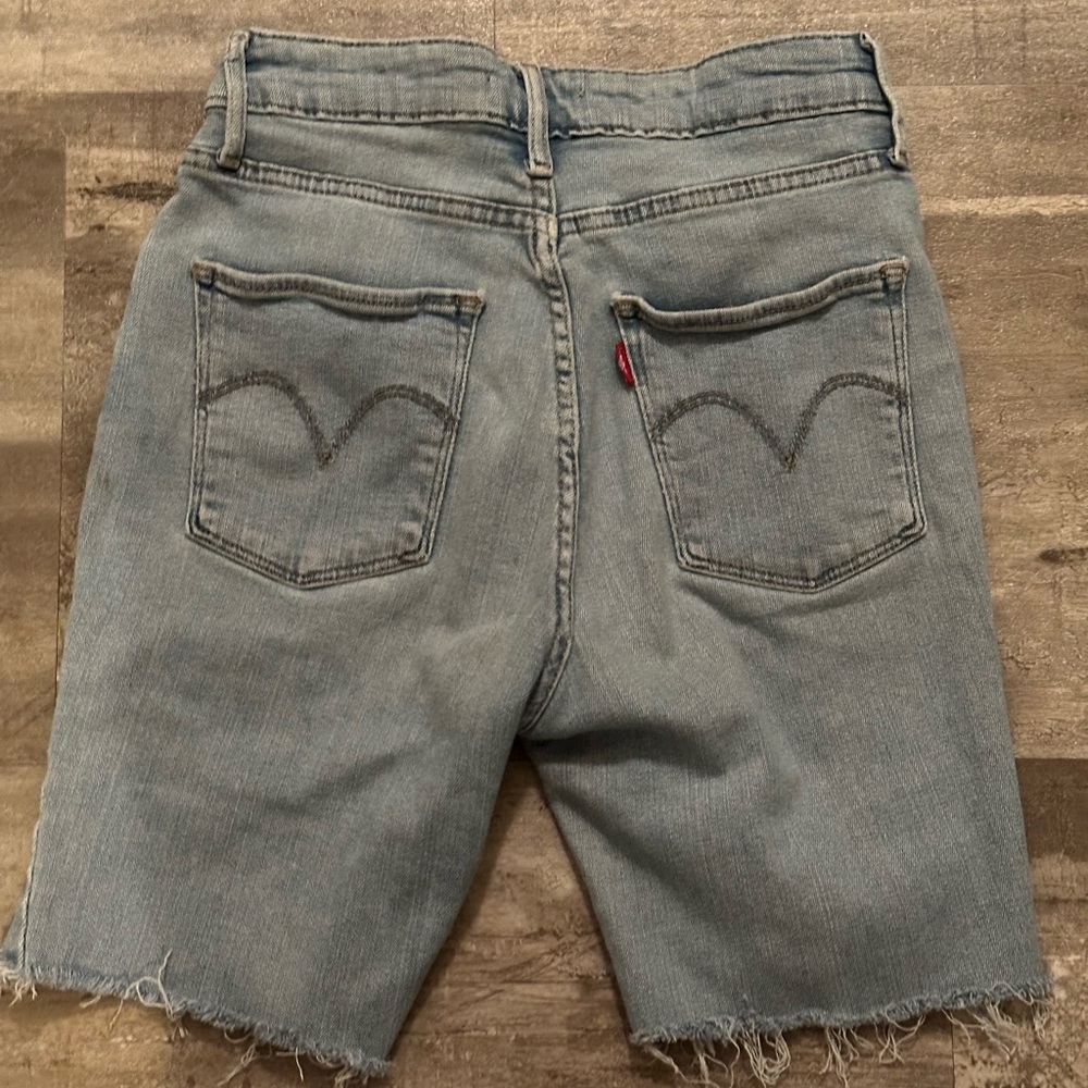 Levi's High Rise Cut Off Shorts